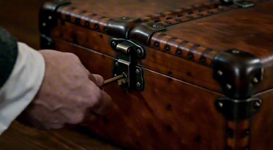 The key and Chafetz Chaim box motif
